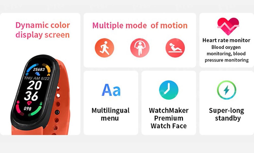 Αδιάβροχο Βιομετρικό Smartwatch Άθλησης Health & Fitness® Daily - Activity Tracker με Μετρητη Καρδιακού Παλμού, Πιεσόμετρο, Οξύμετρο, Ποιότητα Ύπνου, Βηματομετρητή, Θερμιδομετρητή, Χρονόμετρο Smart Band Ρολόι